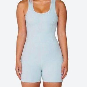 Set Active Baby Blue Shortysuit, Size XS, New Without Tags